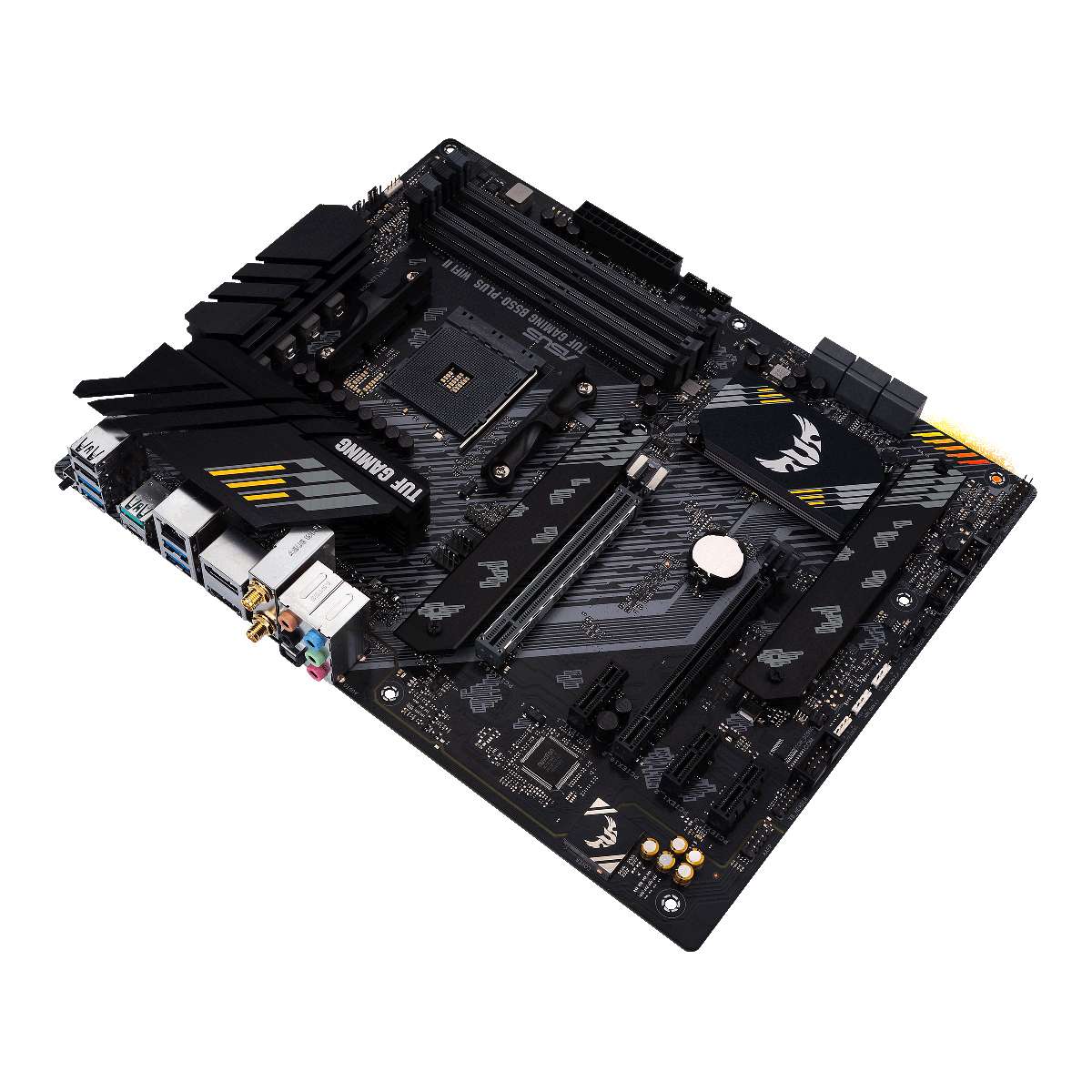 Placa Asus Tuf Gaming B550-plus Wi-fi Ii Amd Ryzen Ddr4 Am4 Color Negro